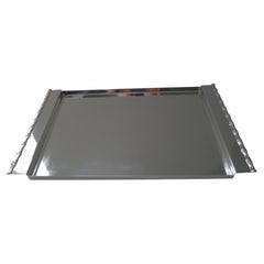 Modernist Italian Silver Plated Tray - Bamboo Handles c.1960