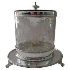 Fine Antique English Biscuit Box by Mappin & Webb c.1900