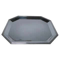 Superb Art Deco Octagonal Tray by Orfèvrerie Christofle, Paris c.1940