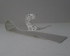 Hermès, Paris - Large Equestrian Horse Head Desk Clip c.1960