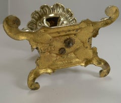 Figural Victorian Desk / Counter Bell, circa 1860 Cherub