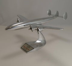 Lockheed Super H Constellation Plane Model - Flying Tiger Line, circa 1957