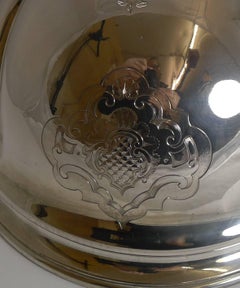 English Old Sheffield Plate Meat or Food Dome, circa 1840