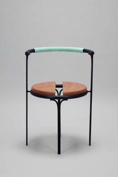 Cafe Chair Caoba Wood Contemporary Style