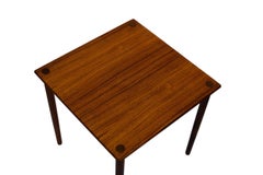 Danish Midcentury Rosewood Side Table by Georg Petersen Møbelfabrik A/S