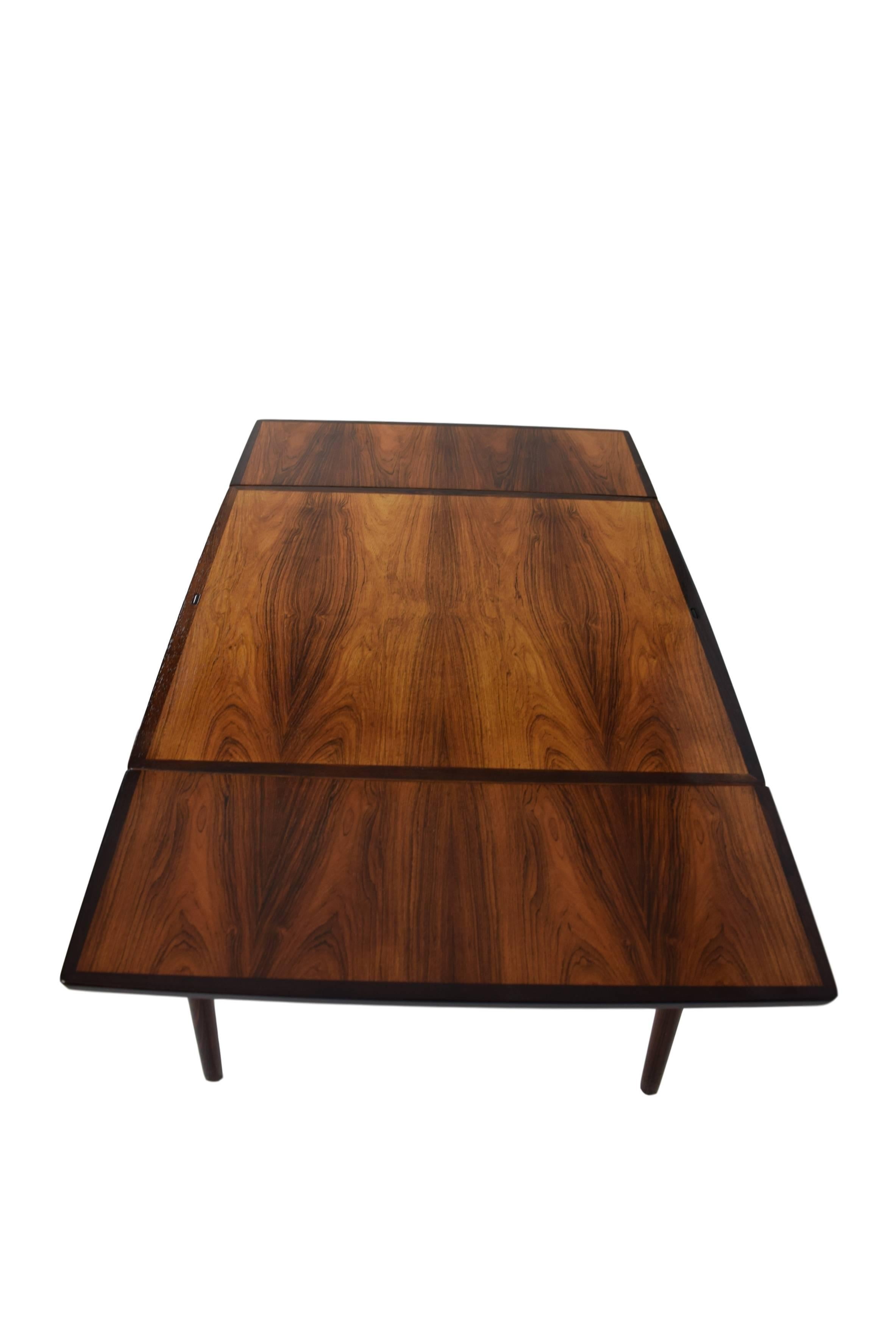 Mid-19th Century Danish Midcentury Games Table / Dining Table by Poul Hundevad, Reversible Top