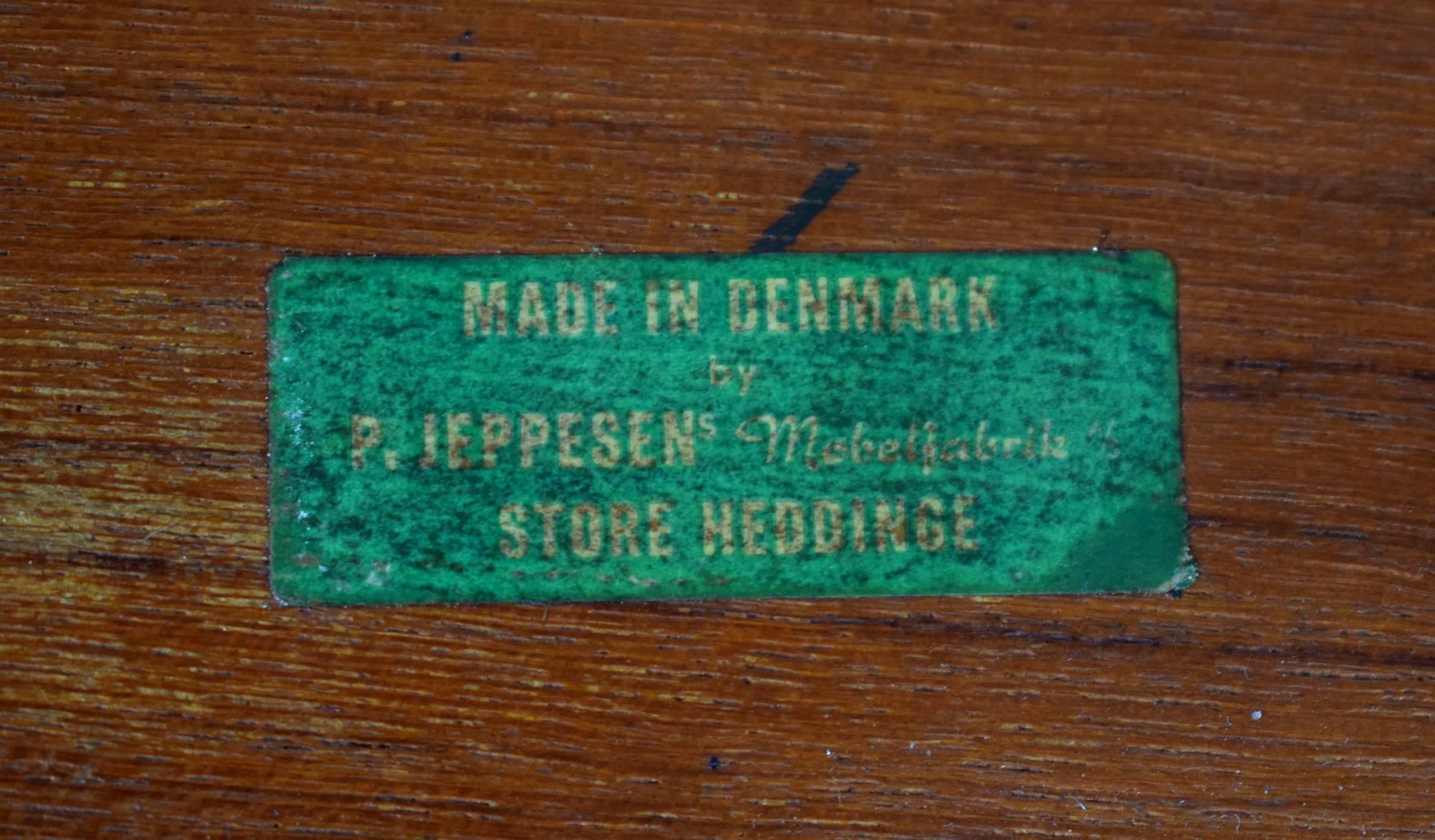 Mid-20th Century Three Midcentury Nesting Tables by Kaj Winding, Teak, P. Jeppesens Møbelfabrik For Sale