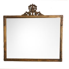 French Provincial Mirrors 43 For At 1stdibs Large Vintage Victorian French Provincial Giltwood Mirror With Crest