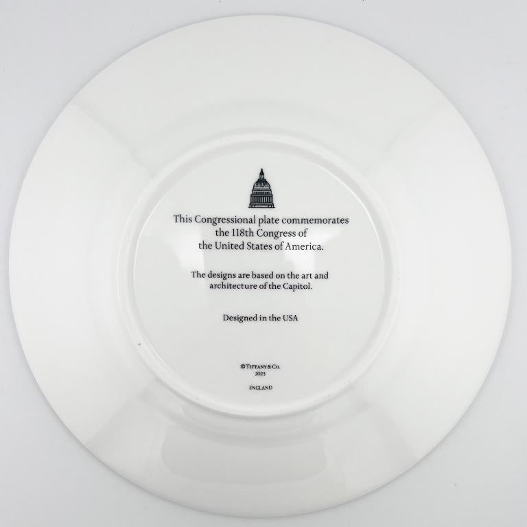 Colonial américain Tiffany & Co. Plaque de l'aigle du Congrès, commémorative du 118e Congrès, 2023 en vente