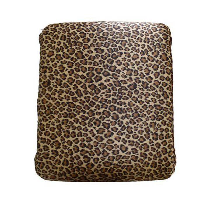 leopard print bench