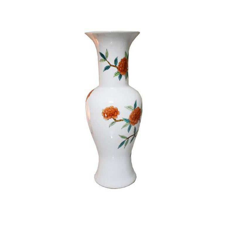 chinese floral vase