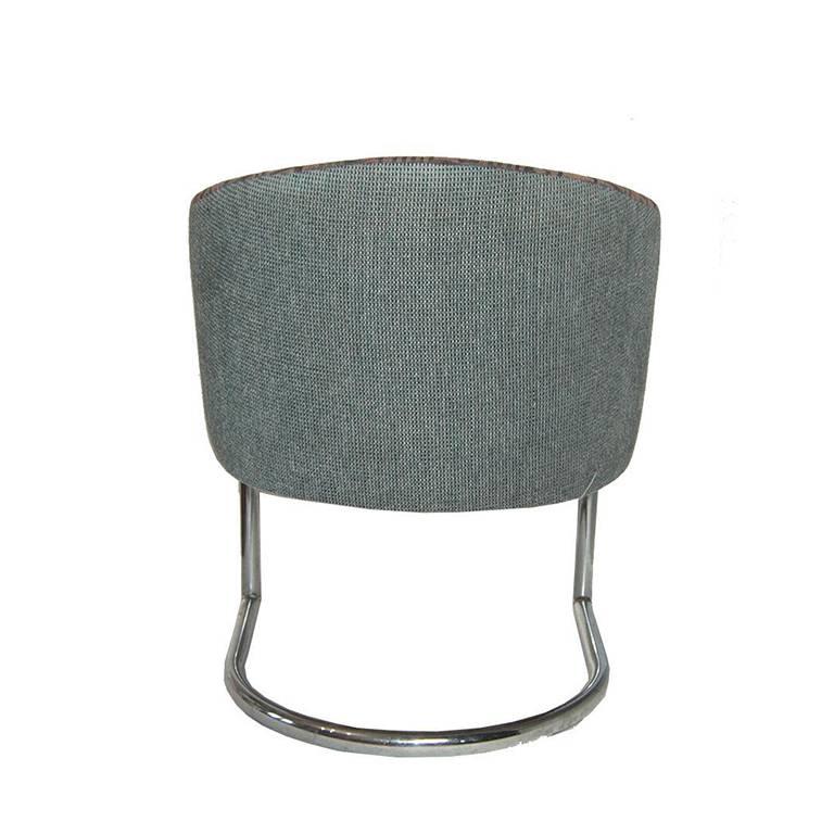 mid century chrome chair