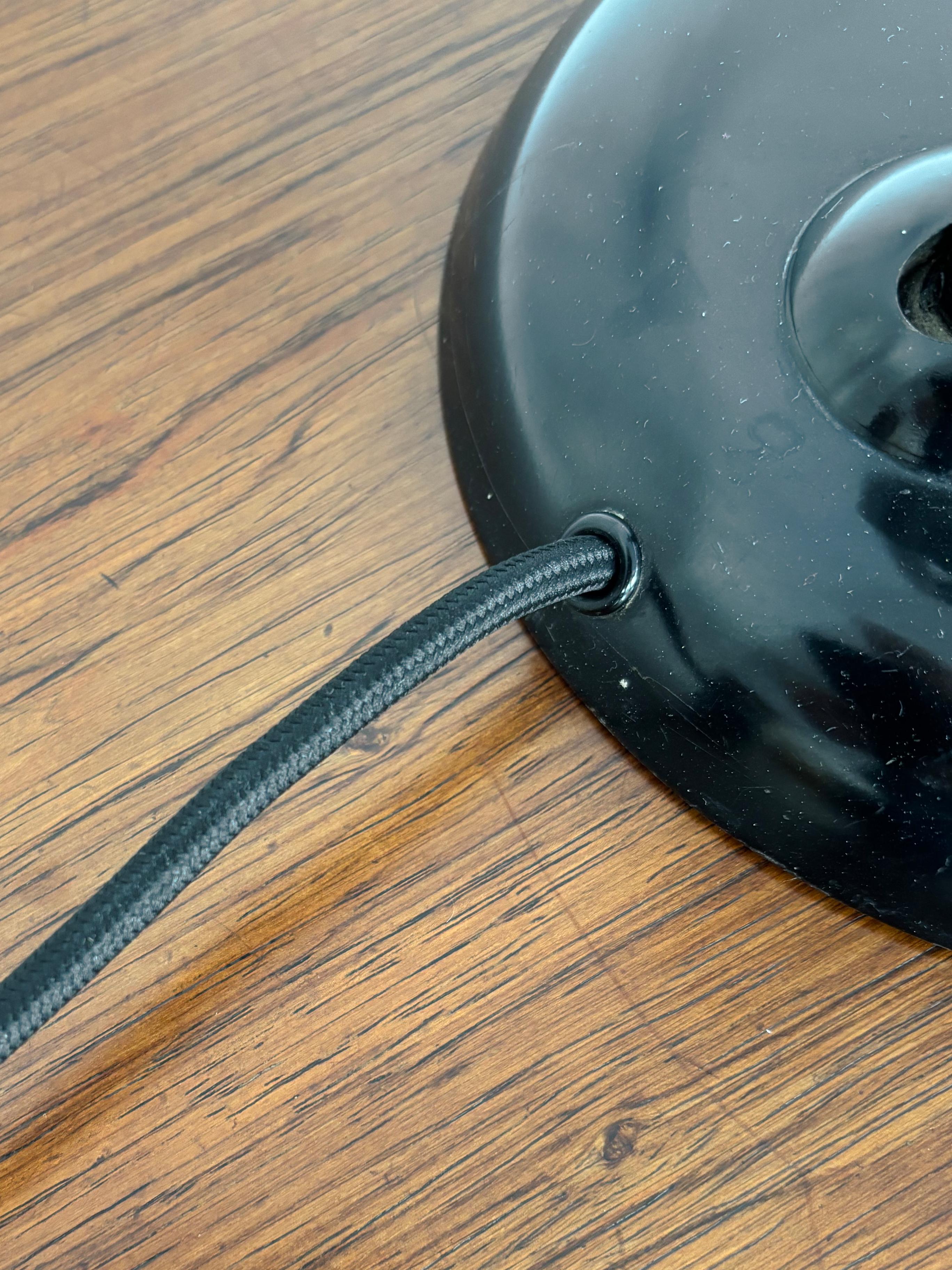 Christian Dell Bauhaus Kaiser Idell Schwarz Metall Schreibtischlampe Deutschland 1930s im Angebot 5
