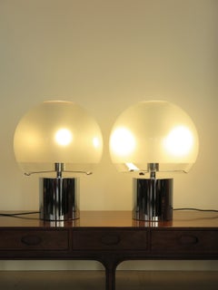 Luigi Caccia Dominioni für Azucena Italienische Tischlampe Modell "Porcino" aus der Mitte des Jahrhunderts