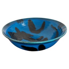 Guido Gambone, centrotavola in gres ceramico italiano di metà secolo, Italia 1970