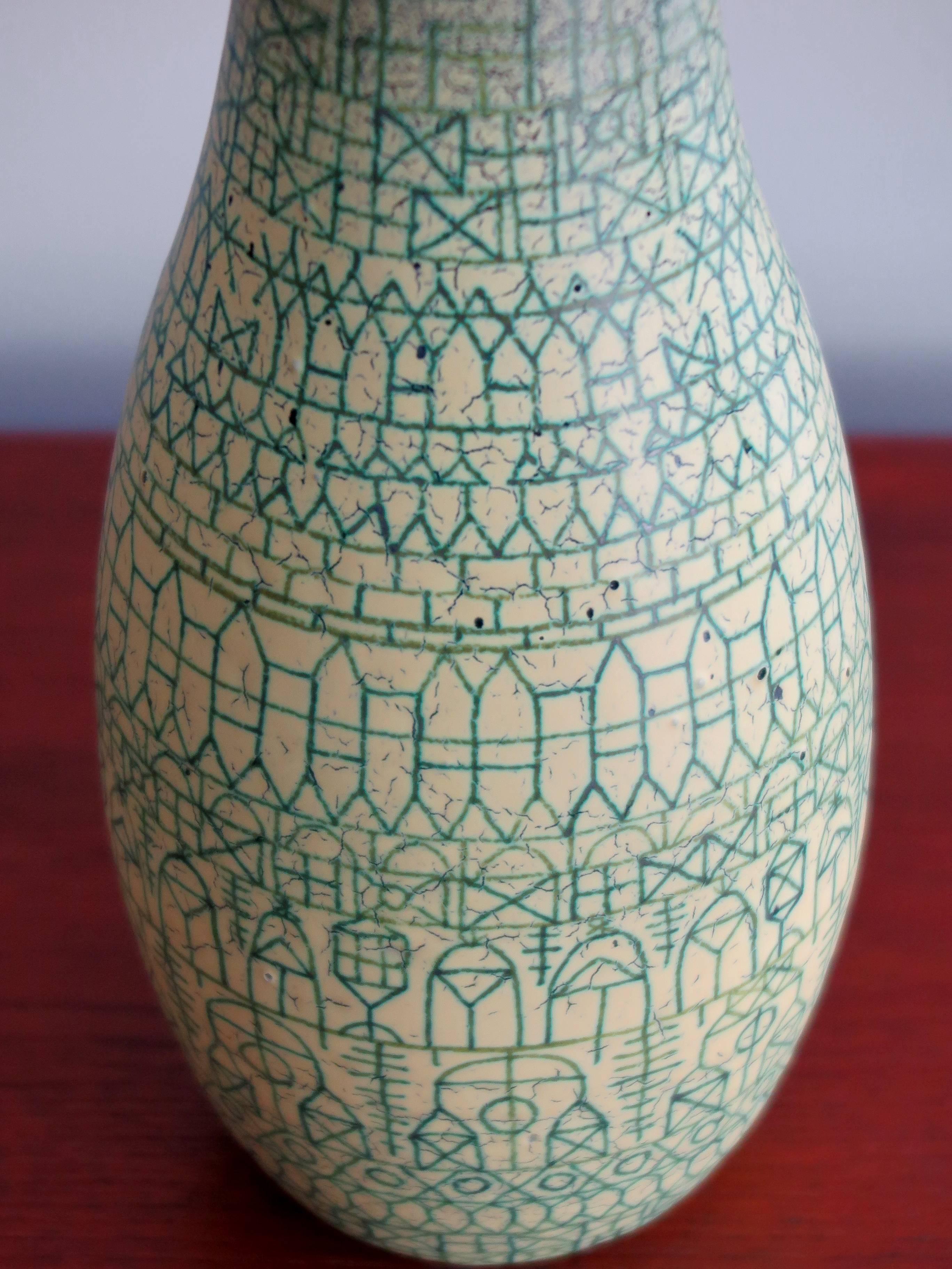 1960s Ivo Sassi Faenza Midcentury Italian Ceramic Vases Set 1