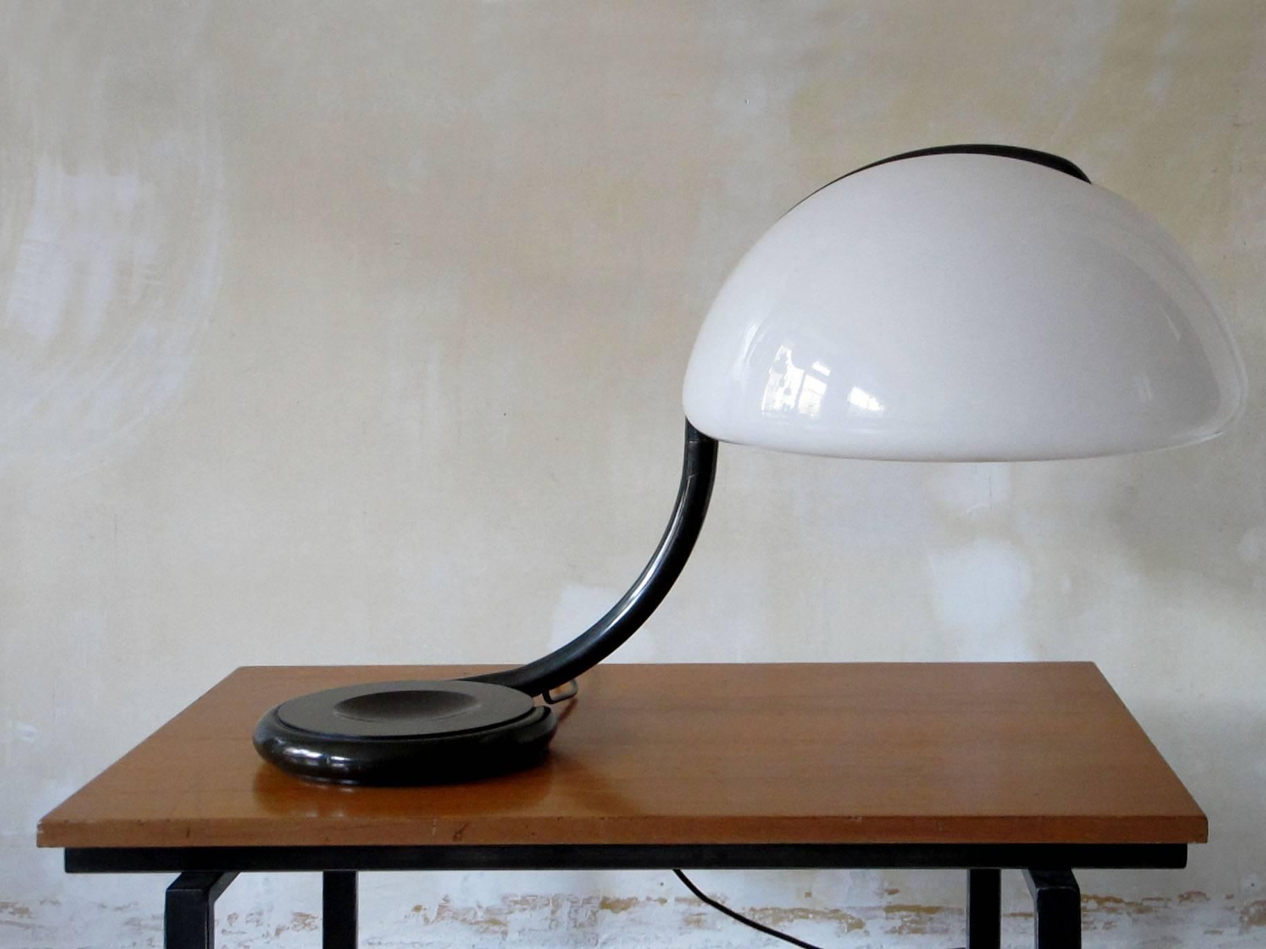 Mid-Century Modern 1960s Elio Martinelli Midcentury Table Lamp 