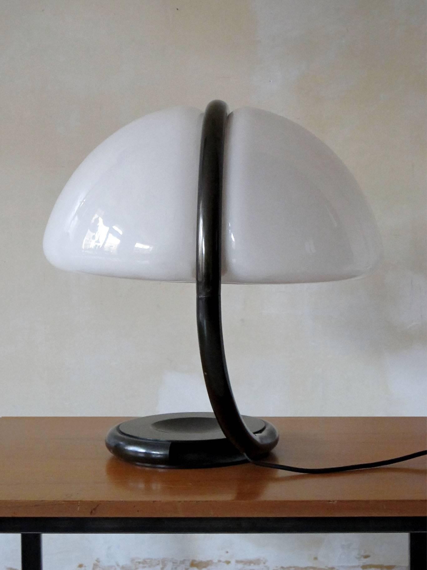 1960s Elio Martinelli Midcentury Table Lamp 