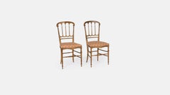 Pair of Giltwood Salon Chairs