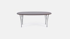 Vintage Fritz Hansen Super-Elliptical Coffee Table