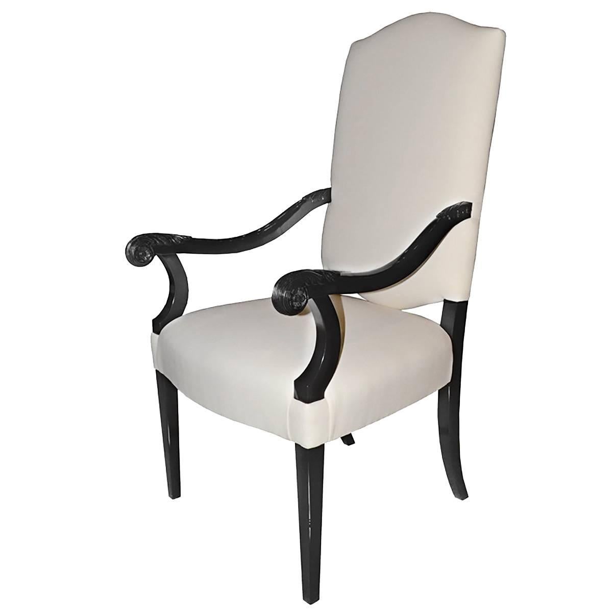 Set of 6 Gascogne IV Armchairs For Sale