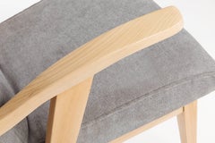 Vintage Gray Armchair by Mieczyslaw Puchala, 1960s