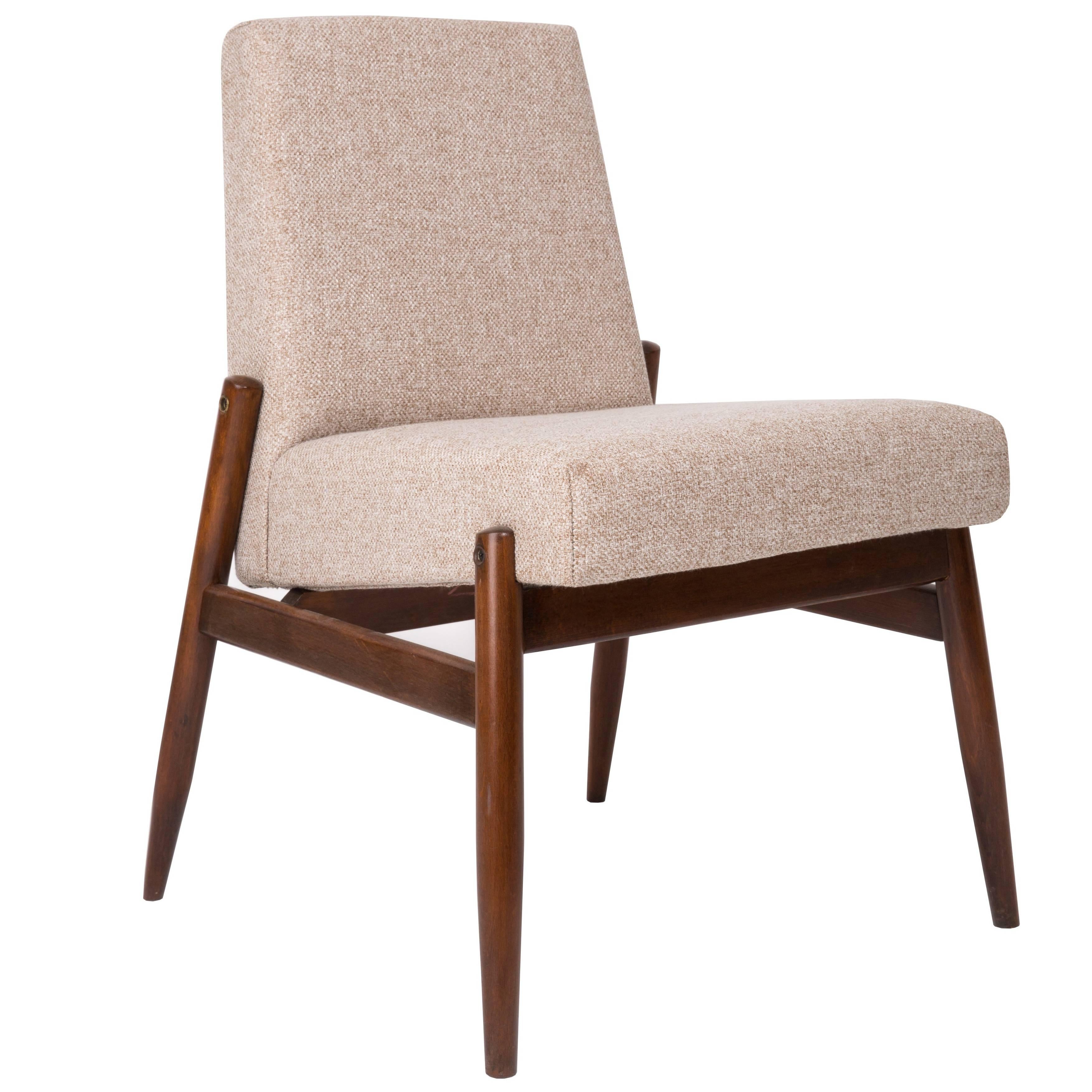 20th Century Beige Armchair, 300-227 Type, 1960s, Poland For Sale