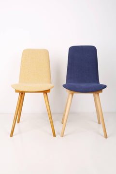 20th Century, Fameg, Yellow Vintage Chair, 1960s, Poland