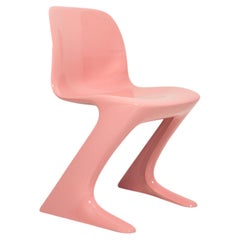 Light Pink Kangaroo Chair Designed by Ernst Moeckl, Germany, 1968
