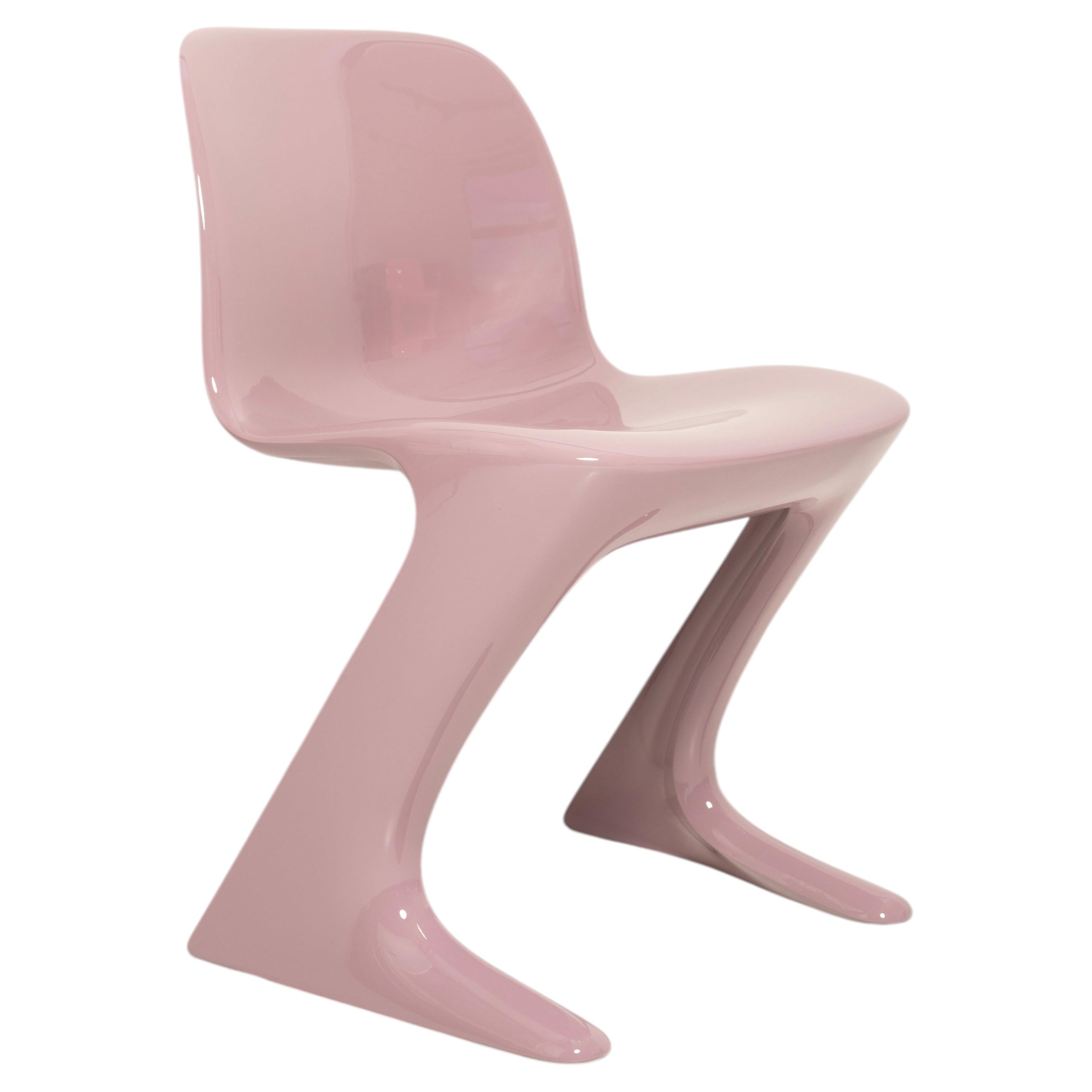 Pastel Violet Kangaroo Chair Designed by Ernst Moeckl, Germany, 1968 For Sale