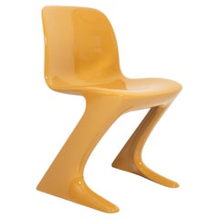 Brown Beige Kangaroo Chair Designed by Ernst Moeckl, Germany, 1968