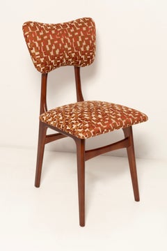 Mid Century Butterfly Chair, Gandin Casamance Jacquard, Europe, 1960s
