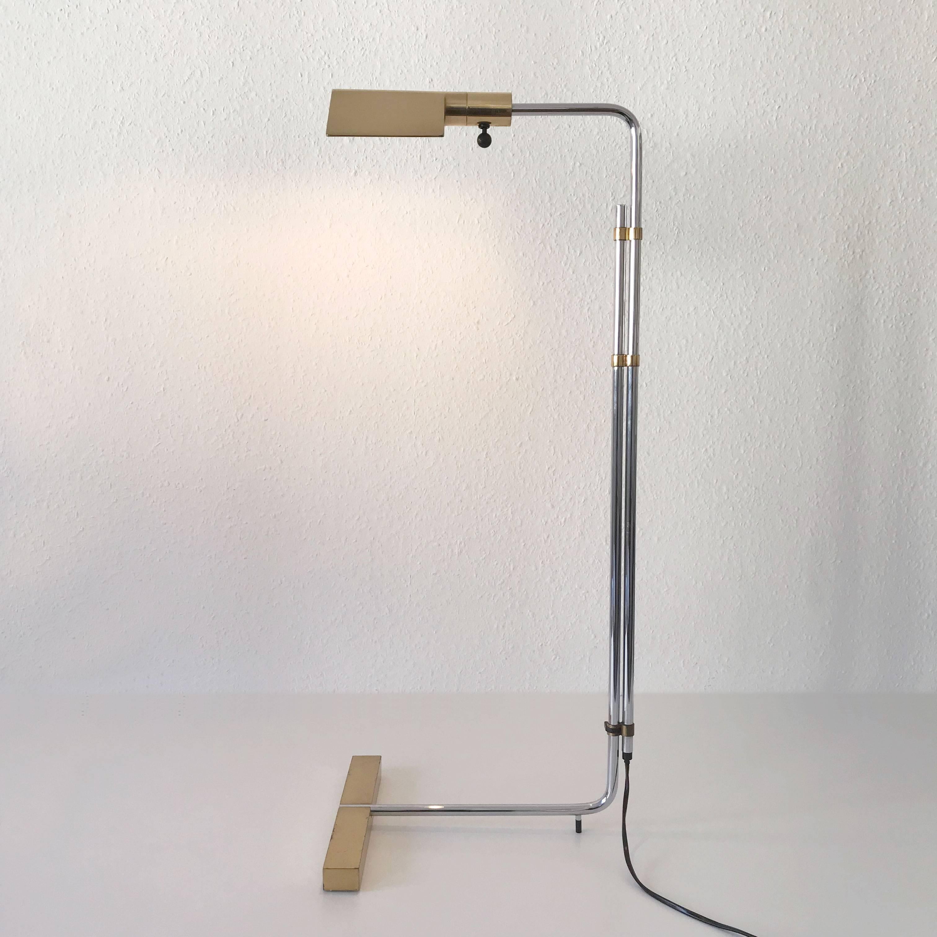 Swiss Articulated Floor Lamp by Cedric Hartman for Jack Lenor Larsen, 1966