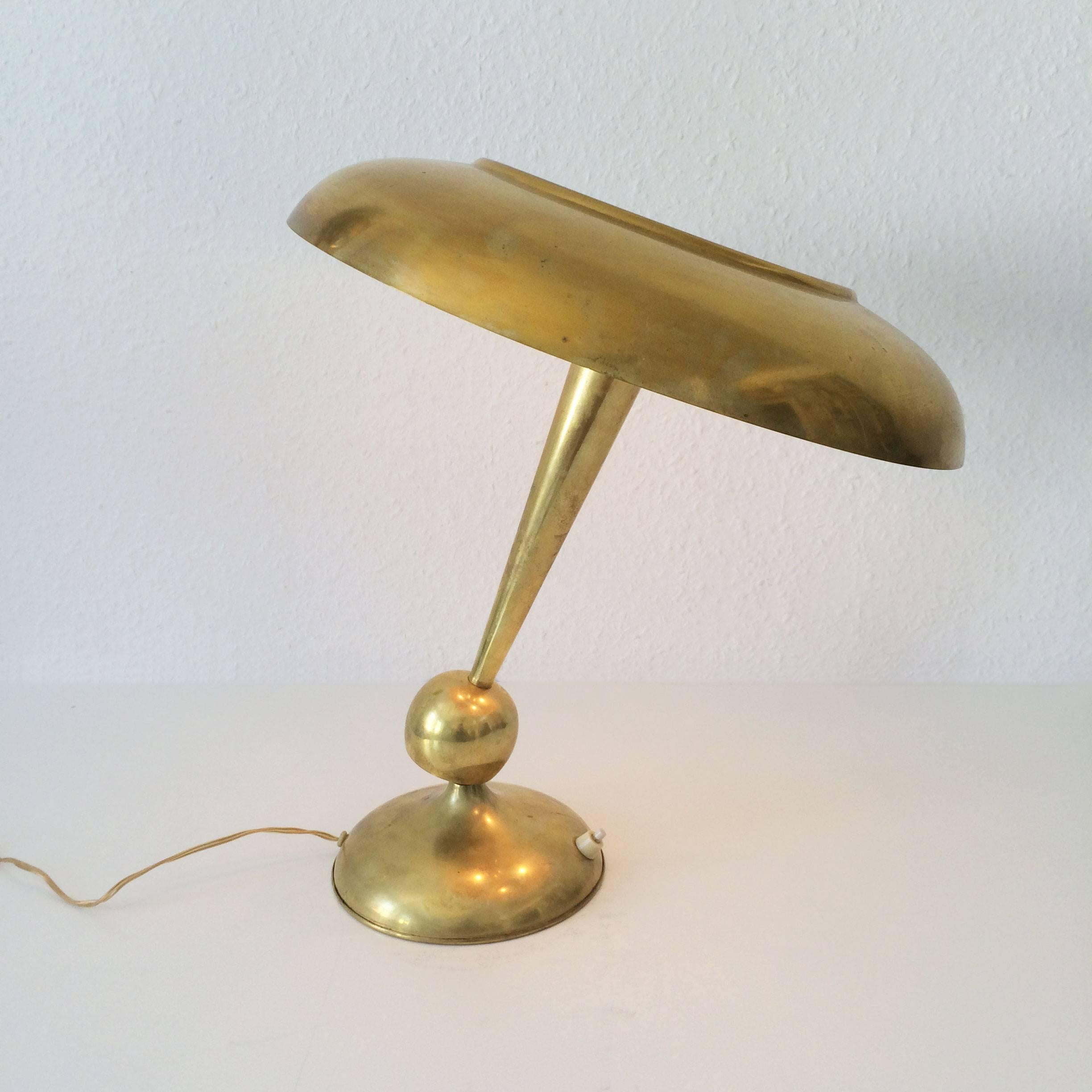 Mid-Century Modern Table Lamp by Oscar Torlasco for Lumi, Italy, 1950s