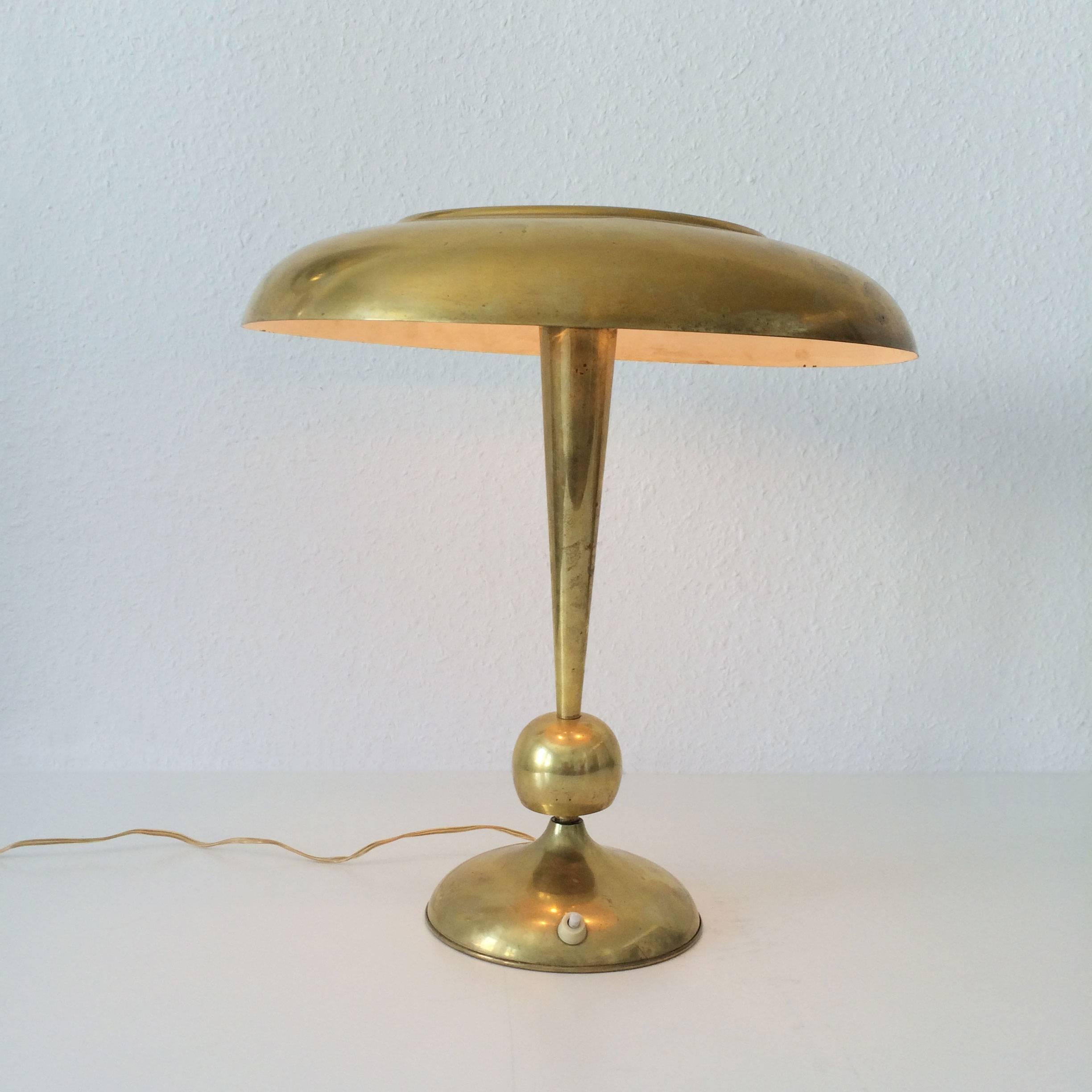 Mid-20th Century Table Lamp by Oscar Torlasco for Lumi, Italy, 1950s