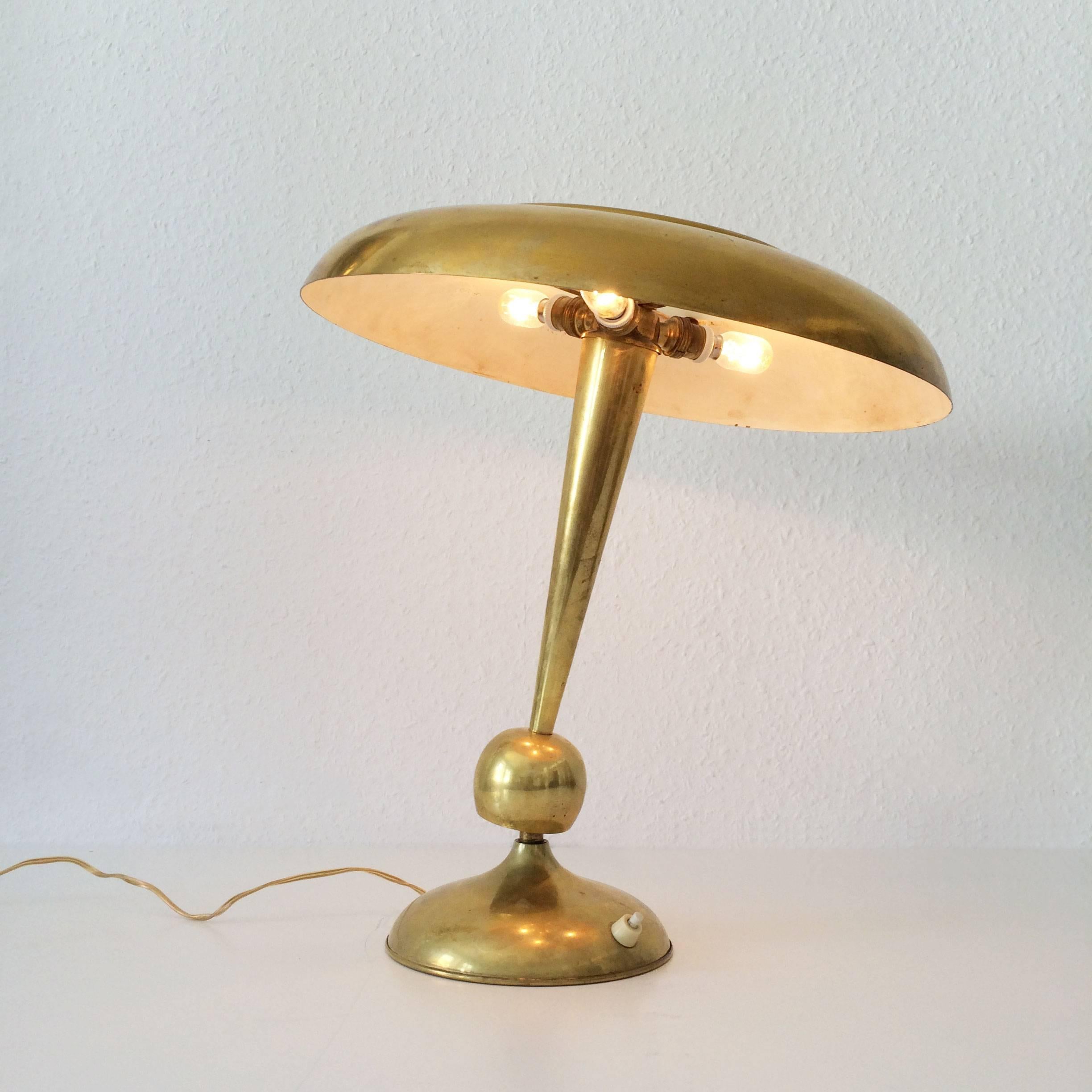 Italian Table Lamp by Oscar Torlasco for Lumi, Italy, 1950s
