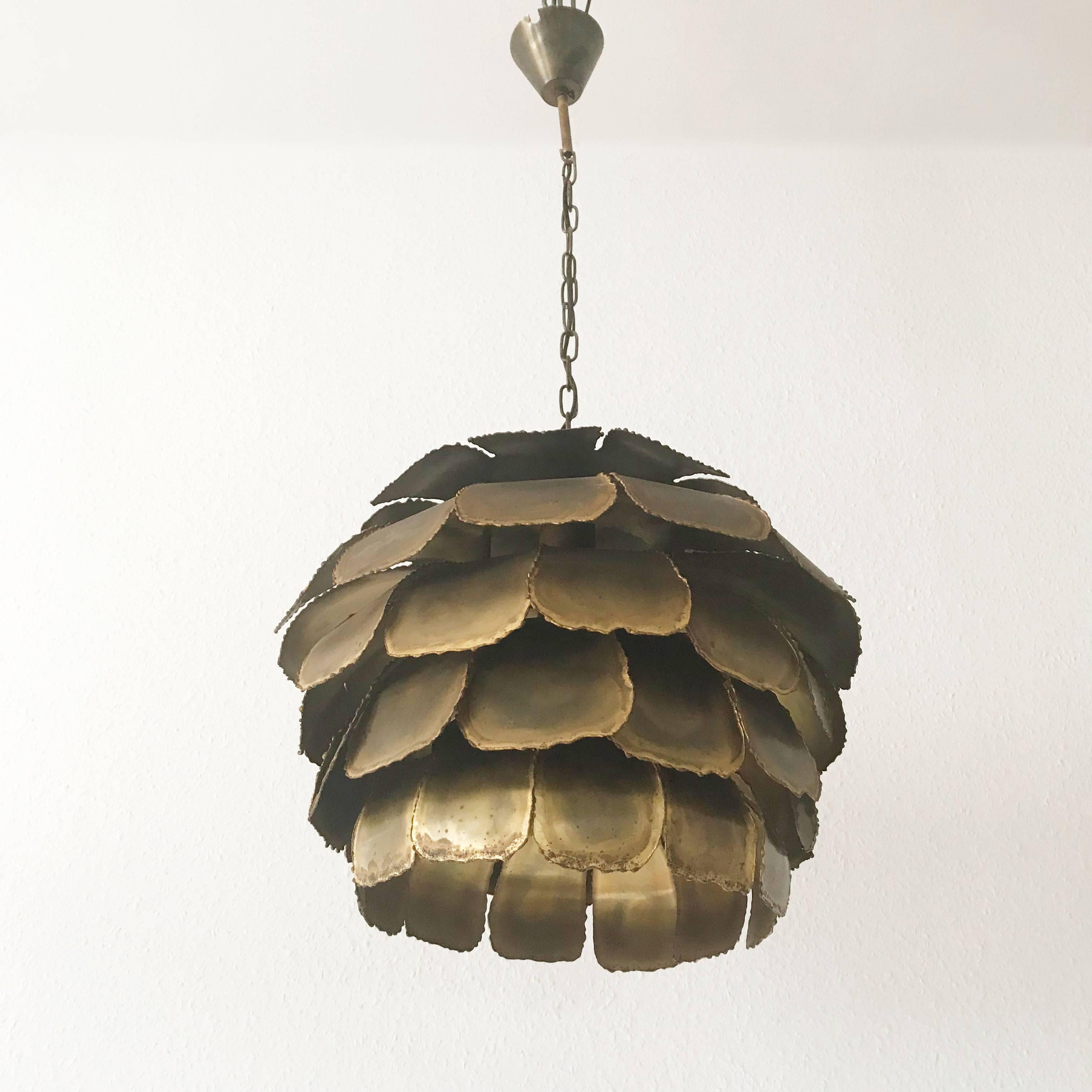 Pendant Lamp Artichoke by Svend Aage Holm Sorensen for Holm Sørensen, 1960s In Good Condition In Munich, DE