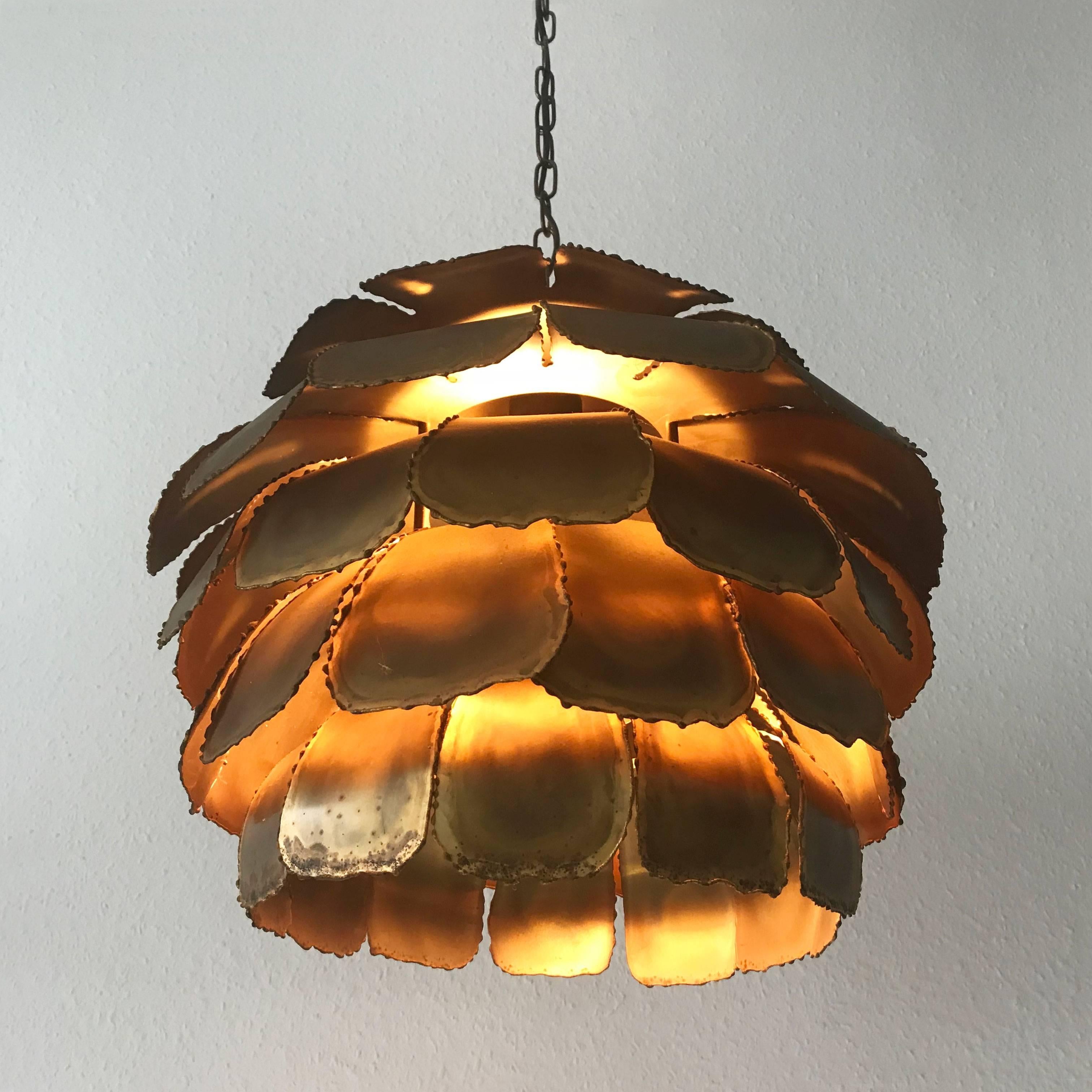 Pendant Lamp Artichoke by Svend Aage Holm Sorensen for Holm Sørensen, 1960s 2