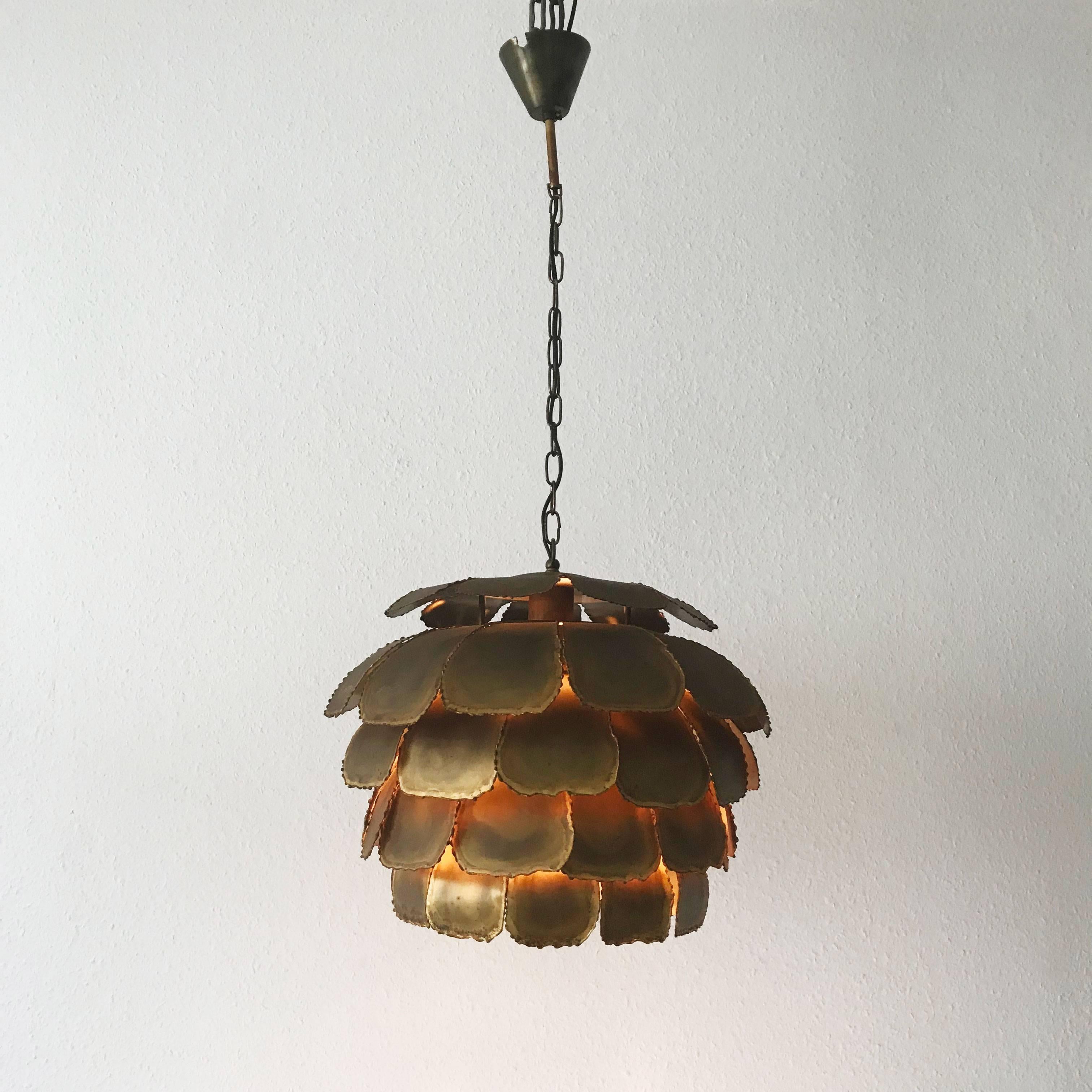 Danish Pendant Lamp Artichoke by Svend Aage Holm Sorensen for Holm Sørensen, 1960s