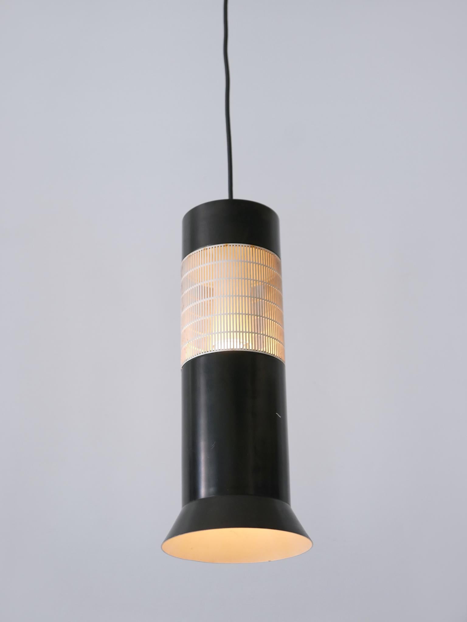 Elegant Mid-Century Modern Pendant Lamp or Hanging Light Germany 1960s For Sale 7