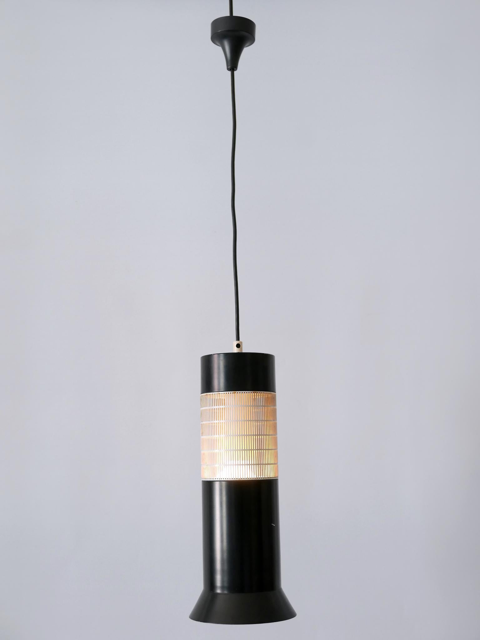 Elegant Mid-Century Modern Pendant Lamp or Hanging Light Germany 1960s For Sale 11