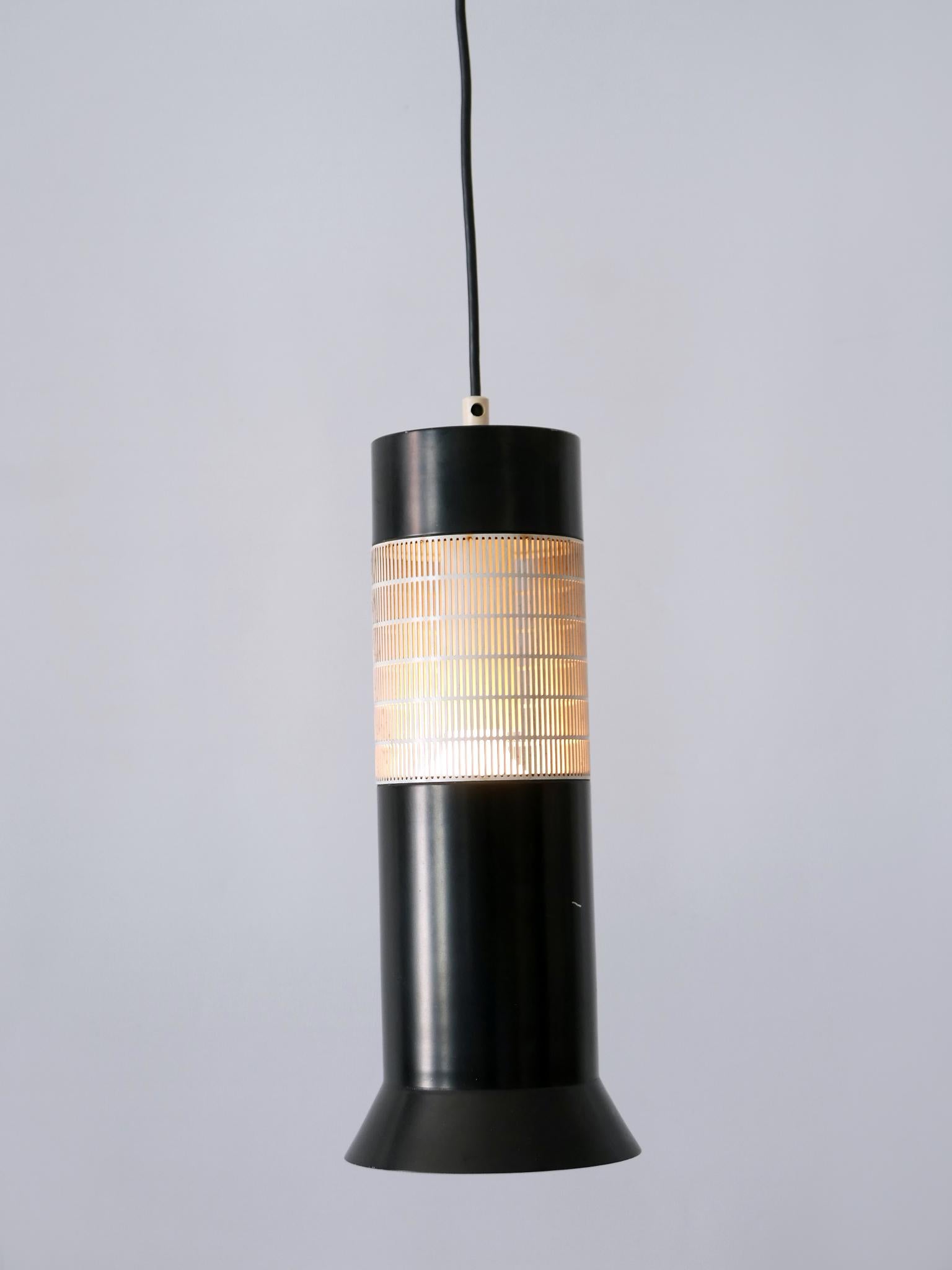 Elegant Mid-Century Modern Pendant Lamp or Hanging Light Germany 1960s For Sale 1