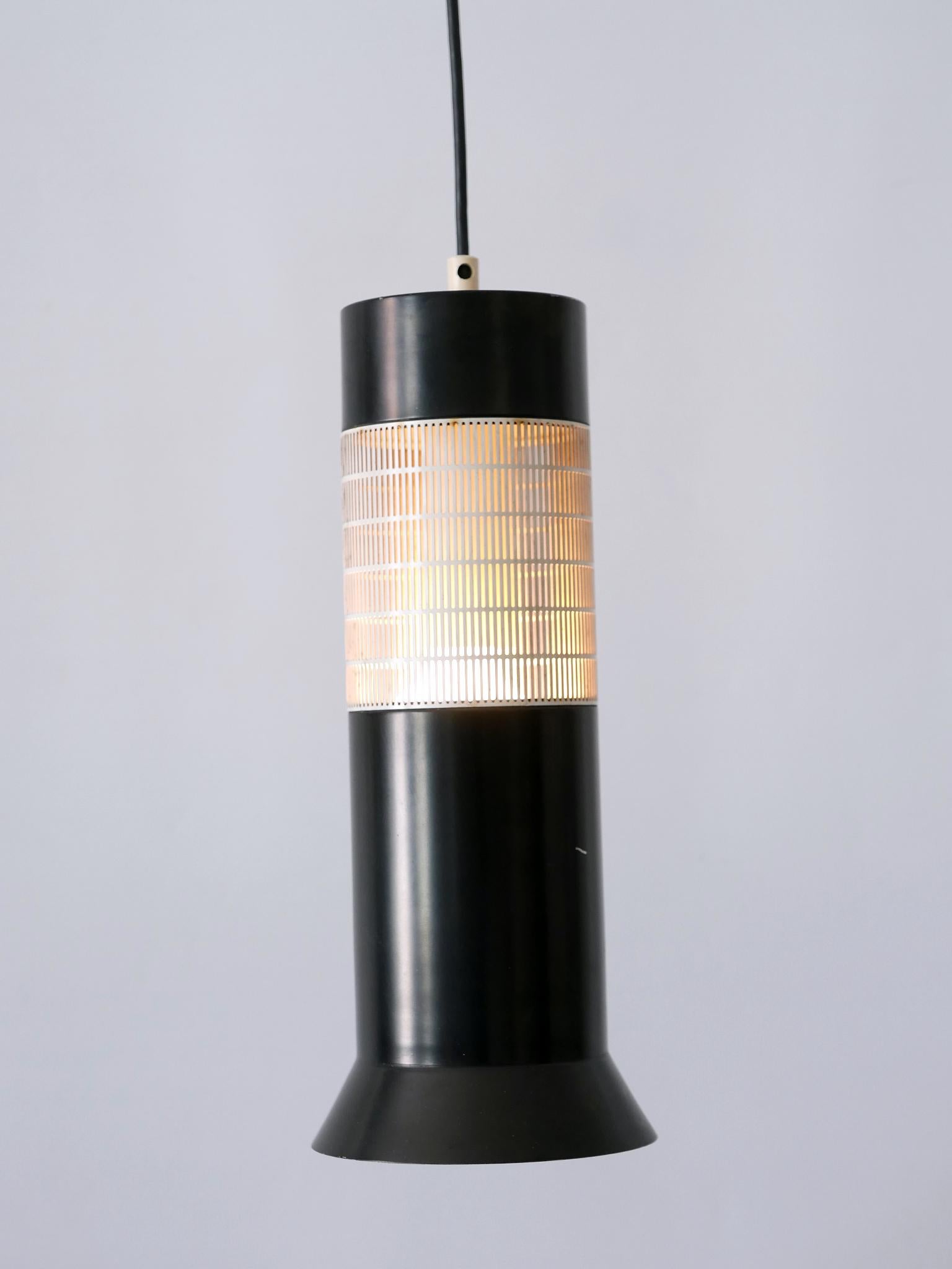Elegant Mid-Century Modern Pendant Lamp or Hanging Light Germany 1960s For Sale 3