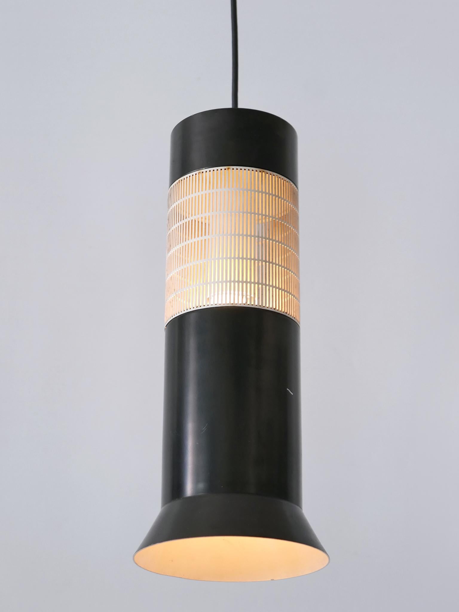 Elegant Mid-Century Modern Pendant Lamp or Hanging Light Germany 1960s For Sale 9