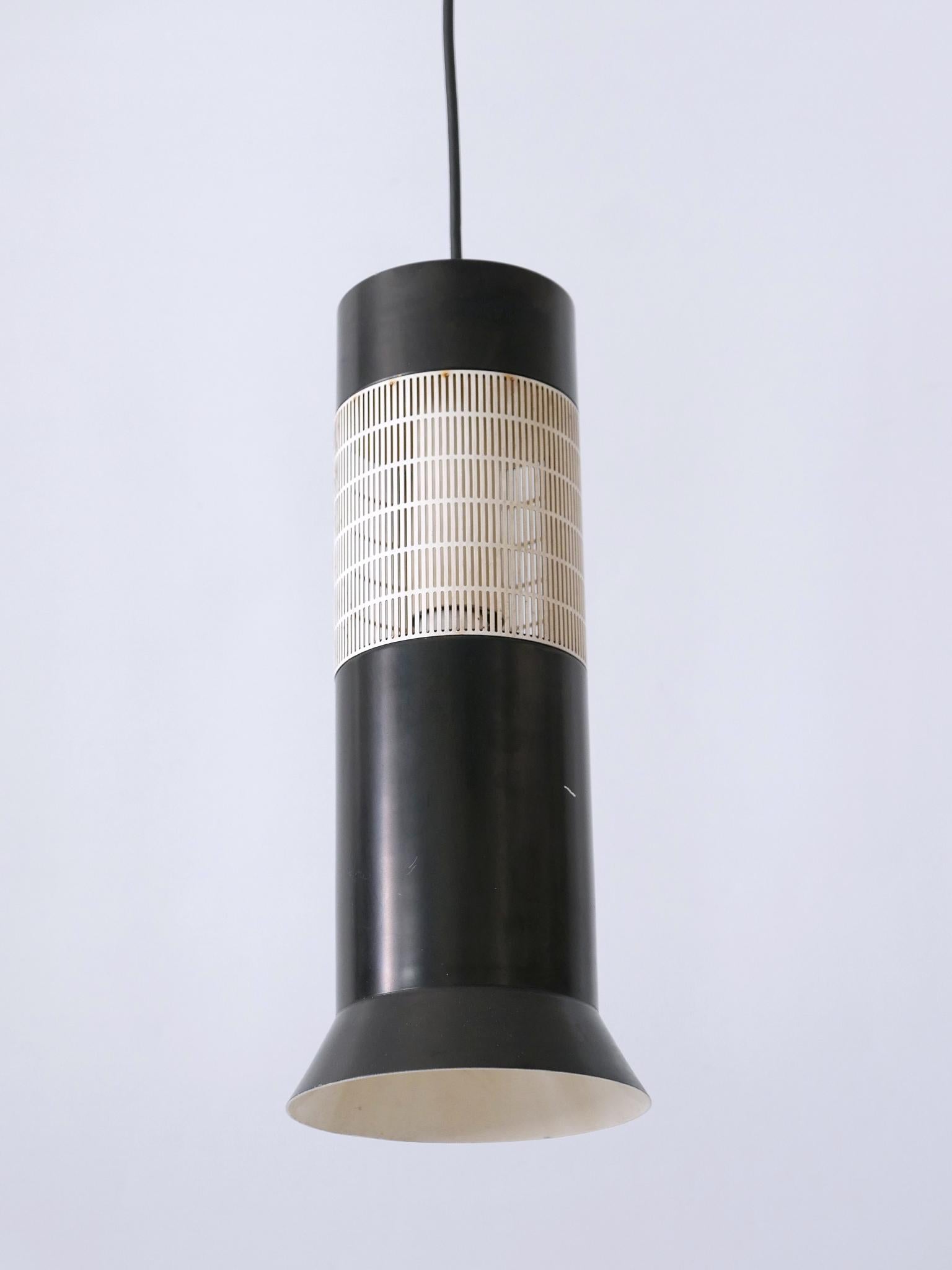 Elegant Mid-Century Modern Pendant Lamp or Hanging Light Germany 1960s For Sale 8