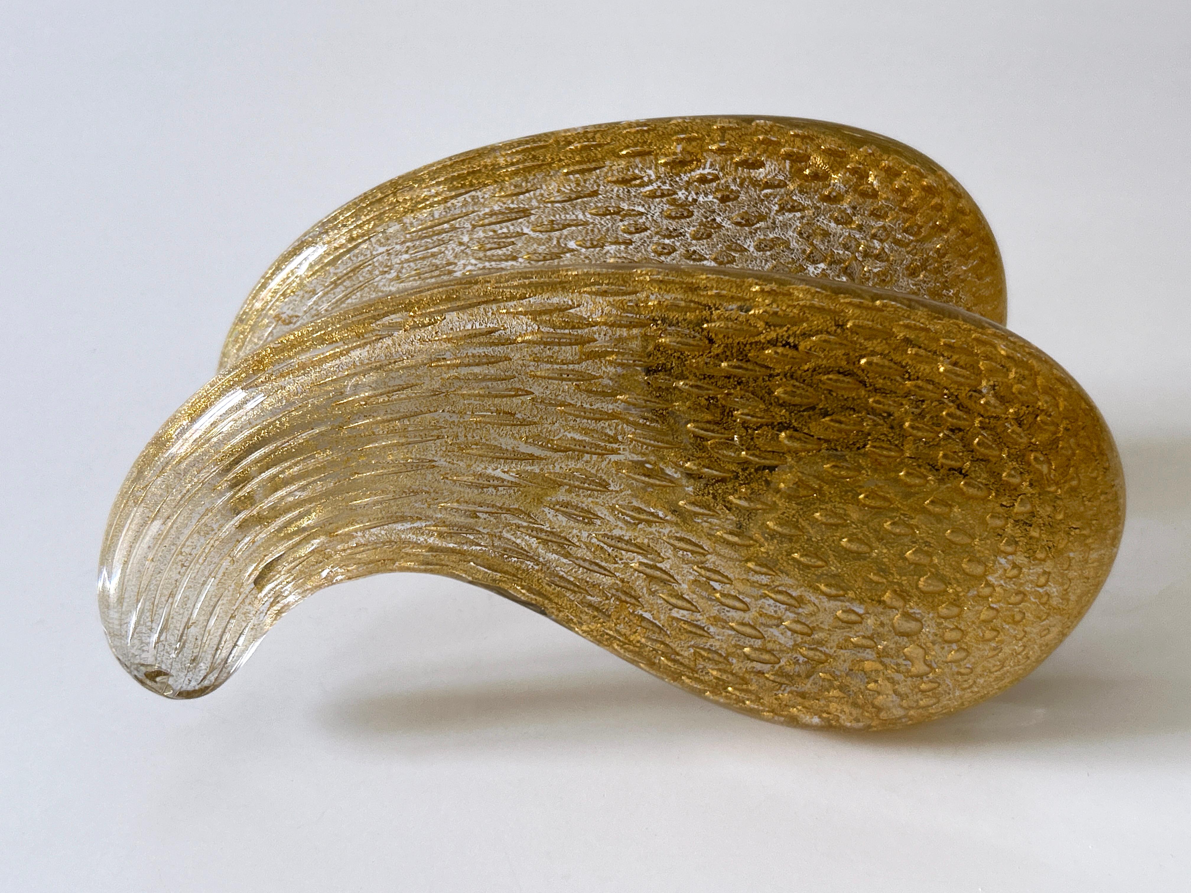 Exceptional Mid-Century Murano Glass Push & Pull Door Handles by Seguso 1950s For Sale 3