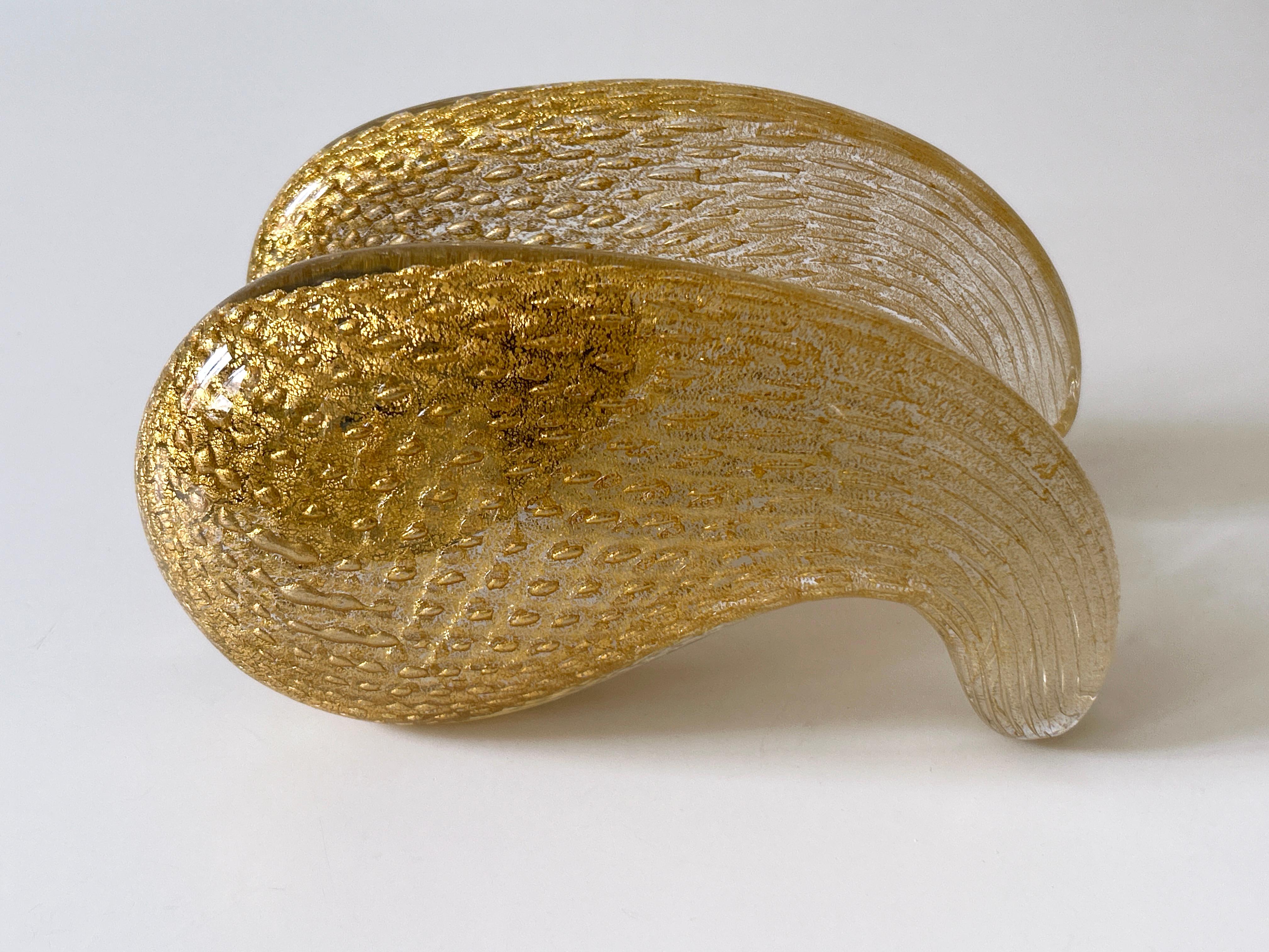Italian Exceptional Mid-Century Murano Glass Push & Pull Door Handles by Seguso 1950s For Sale