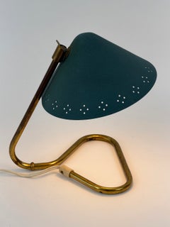 Lovely Mid Century Brass Table Lamp by Erik Wärnå for Gnosjö Sweden 1950s