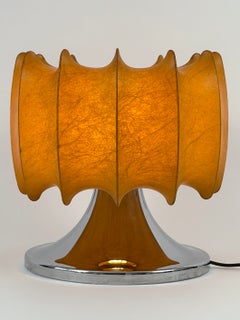 Rare, large & Elegant Mid-Century Modern Cocoon Table Lamp Germany 1960s