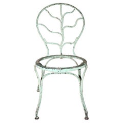 Durenne Foundries Garden Chair in the style of Jean-Michel Frank